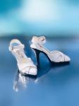 JAMIEshow - JAMIEshow - White Strap High Heel Shoes